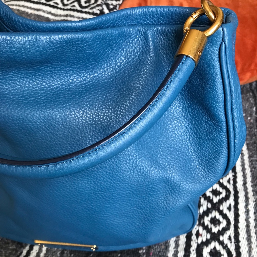 Marc By Marc Jacobs Too Hot To Handle Blue Crossbody Bag - Picture 15 of 16